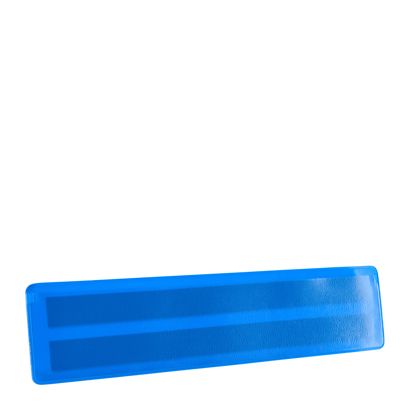 Etikettentaschen magnetisch 220 x 50 mm | blau