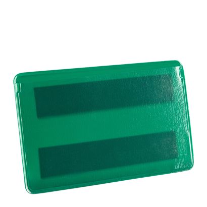 Etikettentaschen magnetisch 100 x 60 mm | grün