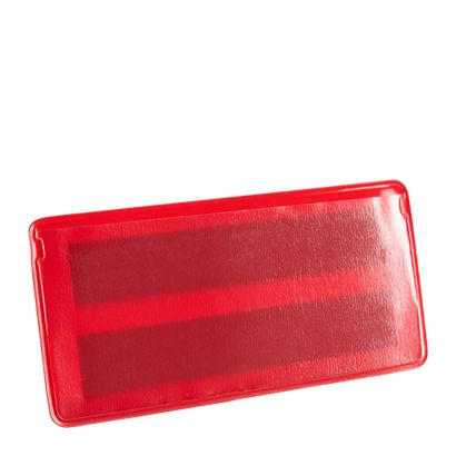 Etikettentaschen magnetisch 110 x 50 mm | rot