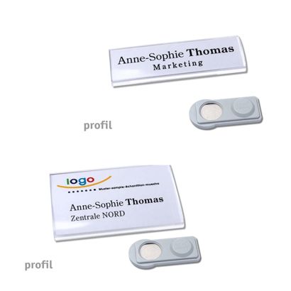 Namensschilder PROFIL, magnetisch 