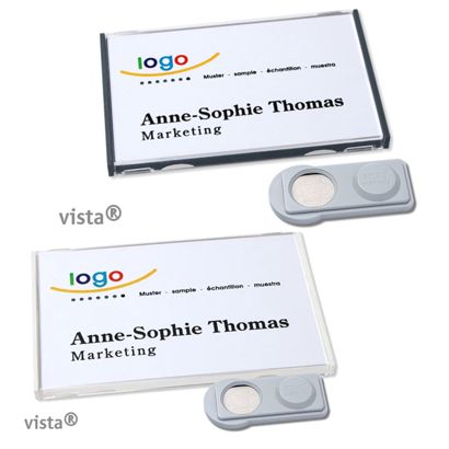 Namensschilder VISTA, magnetisch 