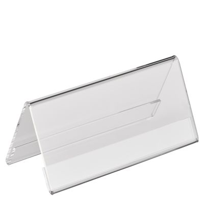 Tischnamensschilder, Acryl 120 x 55 mm  | Querformat 