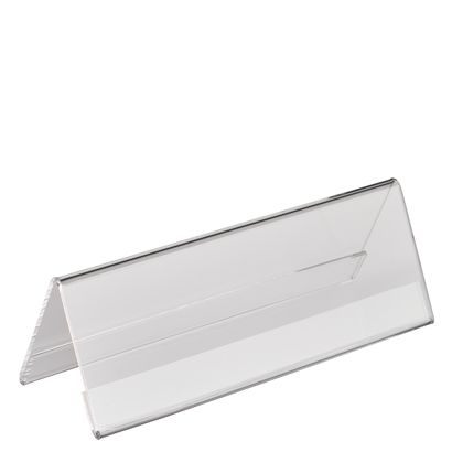 Tischnamensschilder, Acryl 180 x 61 mm  | Querformat 