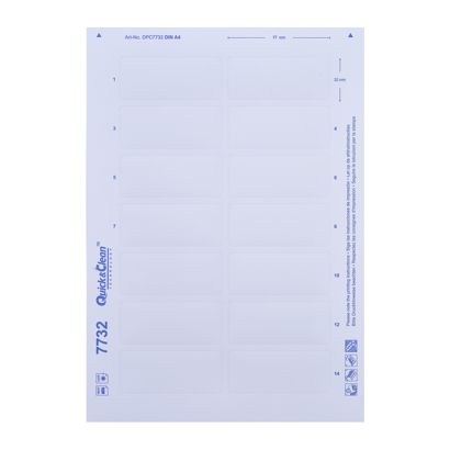 Druckbogen, blanko Icon® 35 , 77 x 32 mm