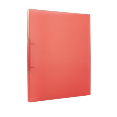 Ringbuch A4 2-Ring Rundring-Mechanik  | rot 