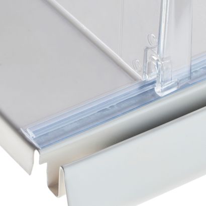 Befestigungsschiene, transparent 12 mm Standardklebeband | 660 mm