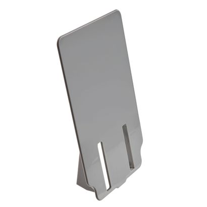 Verbreiterung für Warenschieber, 80 x 130 mm, grau 