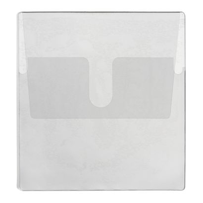 CD-Taschen mit Klappe zum Einstecken, selbstklebend, transparent 