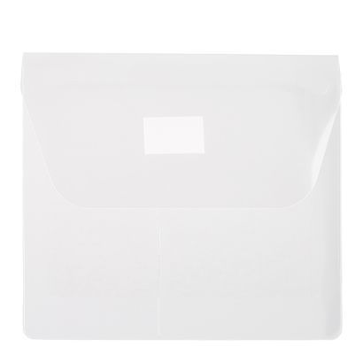 Rechtecktaschen, 109 x 100 mm mit Klappe, 2 Fächer, mit Füllhöhe 