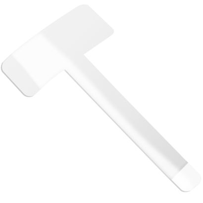 Regalwobbler für Scannerschienen 140 mm | PET