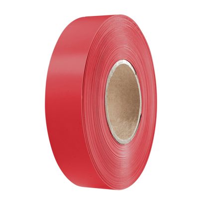 Einlegestreifen für Scannerschienen rot | PVC