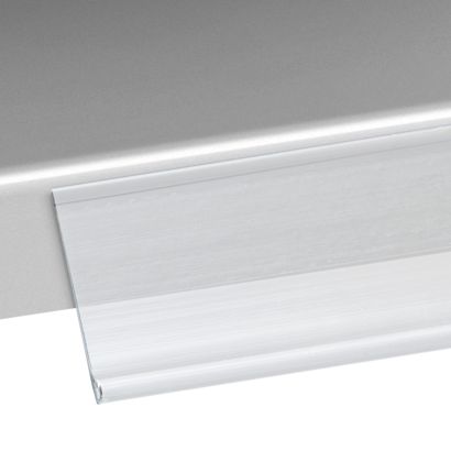 Scannerschiene DBR, selbstklebend 45 mm | 1000 mm | transparent  | zum Kleben (Standardklebeband) 