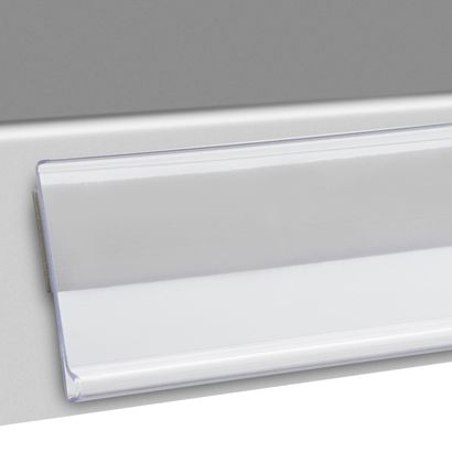 Scannerschiene DBR, selbstklebend 26 mm | 100 mm | transparent  | zum Kleben (Schaumklebeband) 