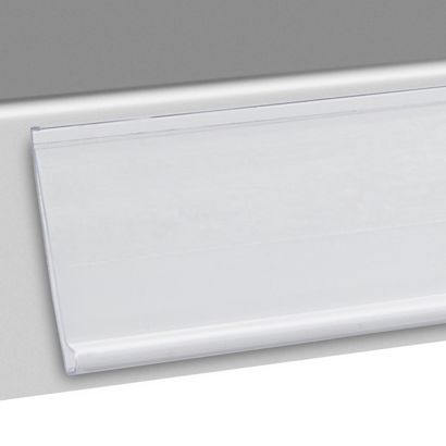Scannerschiene DBR, selbstklebend 24 mm | 100 mm | transparent  | zum Kleben (Standardklebeband) 