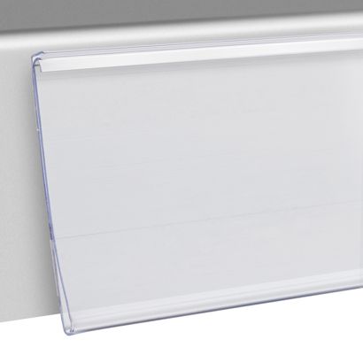 Scannerschiene DBR, selbstklebend, mit C-Raste 73 mm | 1000 mm | zum Kleben (Standardklebeband) 