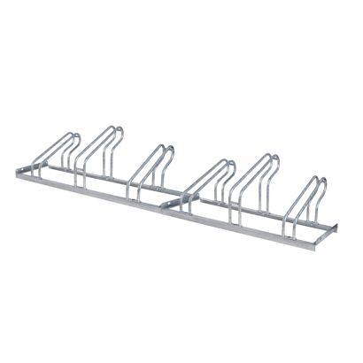 Fahrradständer Boden, Metall 6 Fahrräder