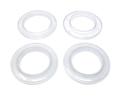 Ösen für Gardinen aus Kunststoff transparent | Größe #10 (⌀ 34,5 mm)