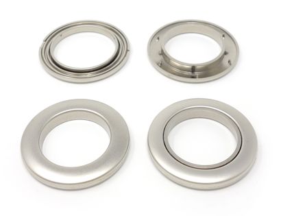 Ösen für Gardinen aus Kunststoff satin | Größe #10 (⌀ 34,5 mm)