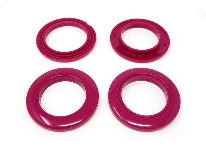 Ösen für Gardinen aus Kunststoff magenta | Größe #10 (⌀ 34,5 mm)