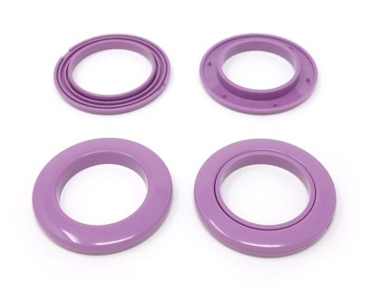 Ösen für Gardinen aus Kunststoff Größe #12 (⌀ 39,5 mm)  | violett 