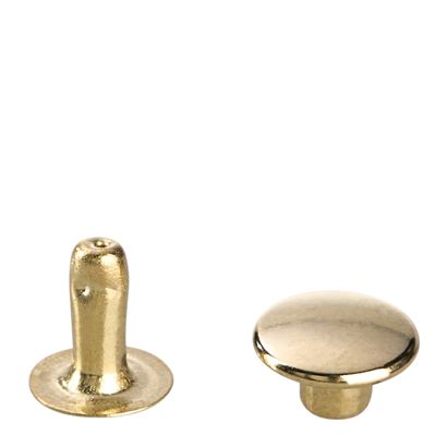 Hohlnieten gold | 9,1 mm