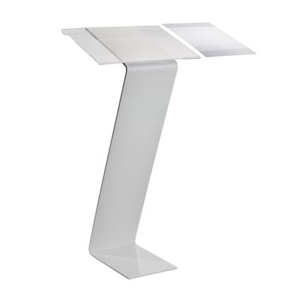Bodenaufsteller Acryl A3 CAPTION PRO Kombi weiß | glänzend | 3 Stück im Karton (best price)
