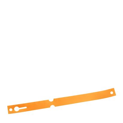 Schlaufenanhänger für Schlüssel, HDPE-Folie orange