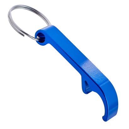 Flaschenöffner Aluminium blau
