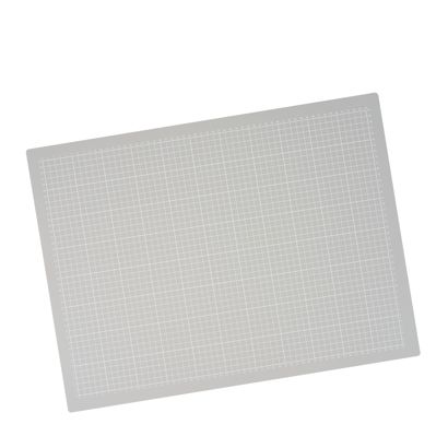 Schneidematte A2, 60 x 45 cm, selbstheilend, mit Raster grau