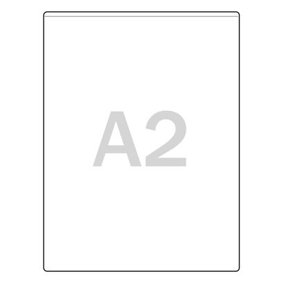 Dokumentenhüllen, transparent A2