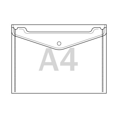 Dokumententaschen A4, glatt 