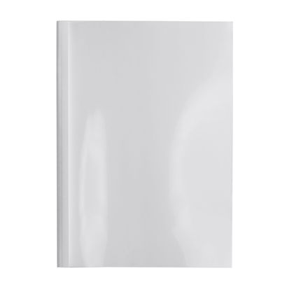 Thermobindemappe A4, Karton, bis 15 Blatt, weiß 1,5 mm