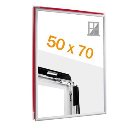 Fenster Klapprahmen B2 silber