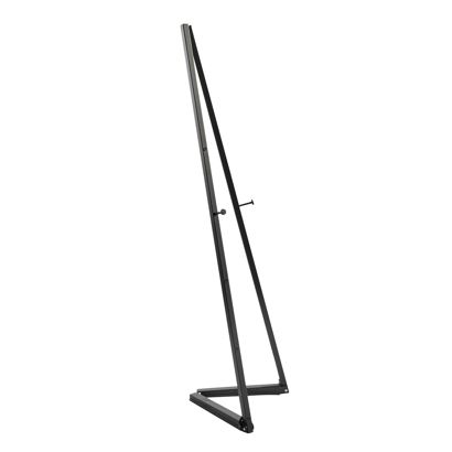 Mobile Staffelei DA VINCI aus Aluminium schwarz | 1.500 mm | ohne Tragetasche