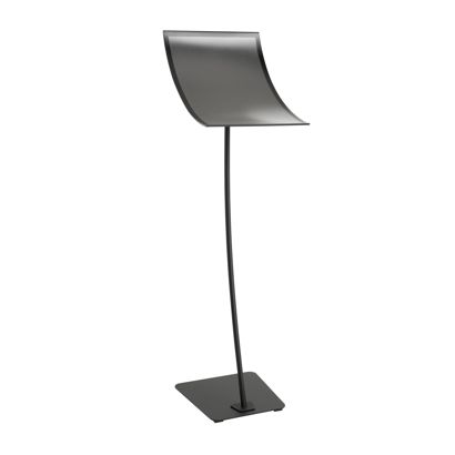 Infoständer A3 ARC mit Magnetrahmen schwarz
