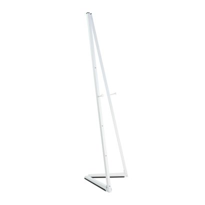 Mobile Staffelei DA VINCI aus Aluminium weiß | 1.500 mm | ohne Tragetasche