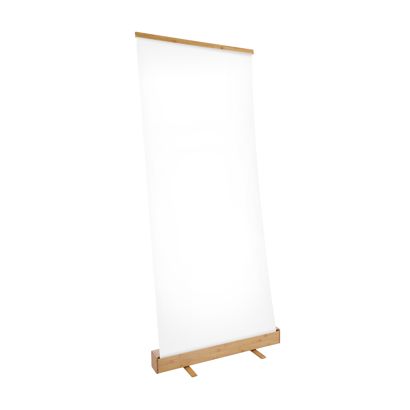 Roll Up BAMBOO Square, ohne Druck, 200 x 85 cm 