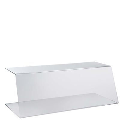 Spuckschutz Thekenaufsatz 1000 x 285 x 270 mm | Acryl (PMMA)