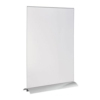 T-Aufsteller mit Aluminumklemmfuß Hochformat | A3