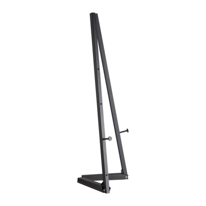 Mobile Staffelei DA VINCI aus Aluminium schwarz  | 1000 mm | ohne Tragetasche 