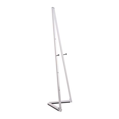 Mobile Staffelei DA VINCI aus Aluminium weiß | 1.500 mm | mit Tragetasche