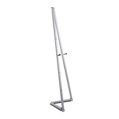Mobile Staffelei DA VINCI aus Aluminium silber | 1.500 mm | mit Tragetasche