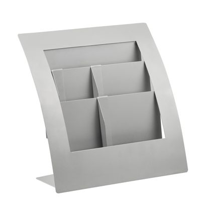 Tischprospekthalter VARIA, A4/ A5/ DIN lang, Fächer  3 
