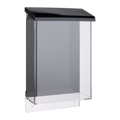 Flyerbox wetterfest mit Deckel, schwarz, robust A5