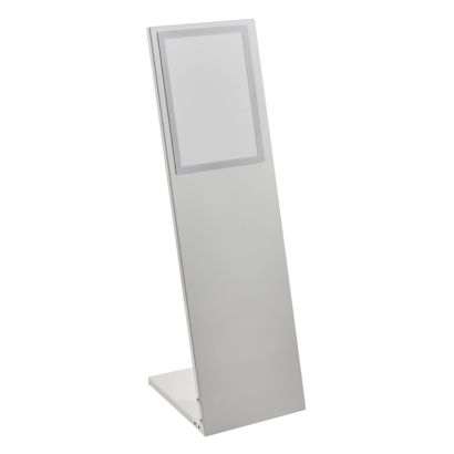 Infoständer A4 PLANAR Midi weiß