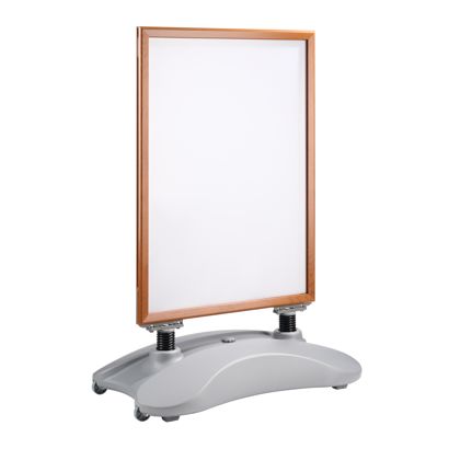 Kundenstopper STORM-STOP Lite, A1, Gehrung, braun braun