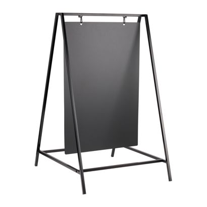 Kundenstopper Kreidetafel Swing, 50 x 70 cm, schwarz 