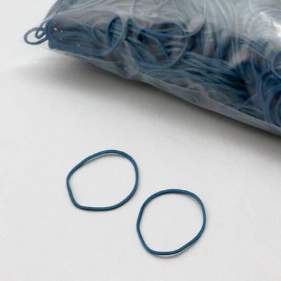 Gummiringe, blau 40 mm | 1 mm