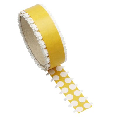 Doppelseitige Papiervlies-Klebepunkte, stark/stark 10 mm | 1000 Stk