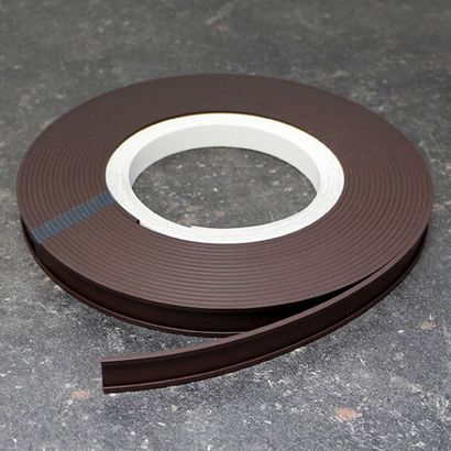 Etikettenhalter, C-Profil, magnetisch, auf Rolle 20 mm | inkl. Einlegepapier und Schutzfolie  | 10 m
